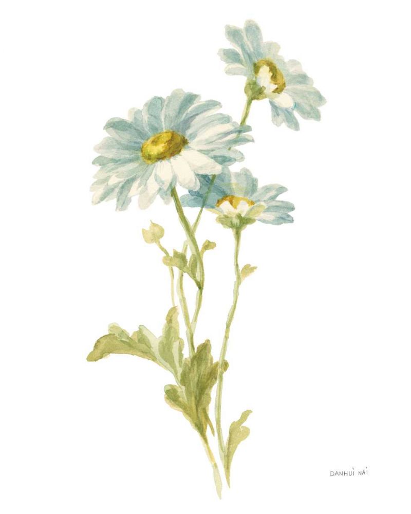 Floursack Florals on White III art print by Danhui Nai for $57.95 CAD