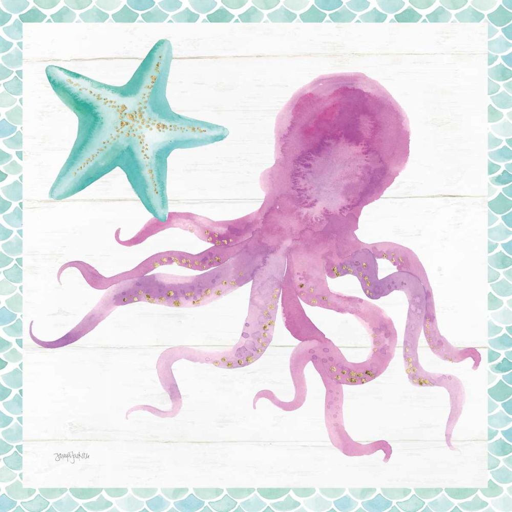 Mermaid Friends V art print by Jenaya Jackson for $57.95 CAD