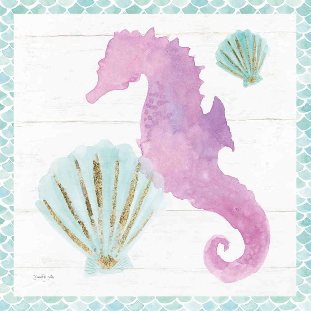 Mermaid Friends VI art print by Jenaya Jackson for $57.95 CAD