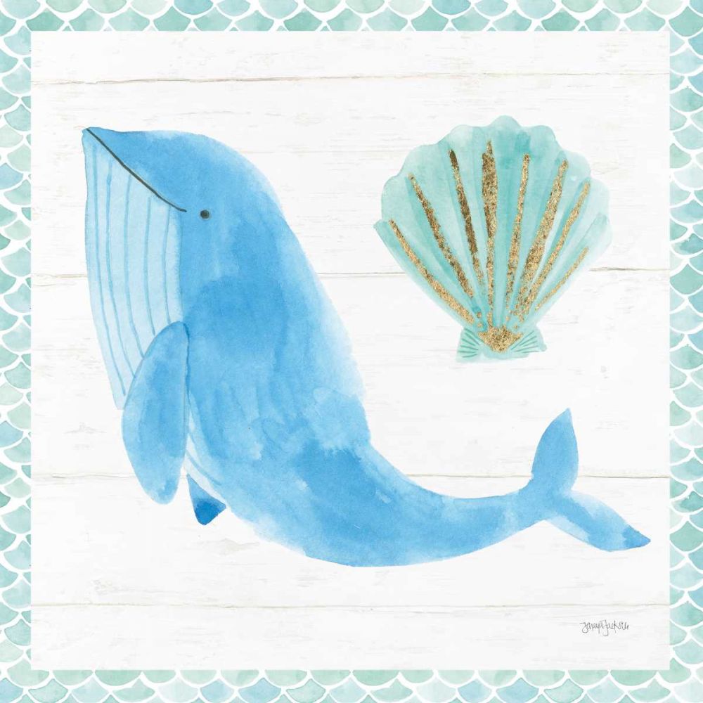 Mermaid Friends VII art print by Jenaya Jackson for $57.95 CAD