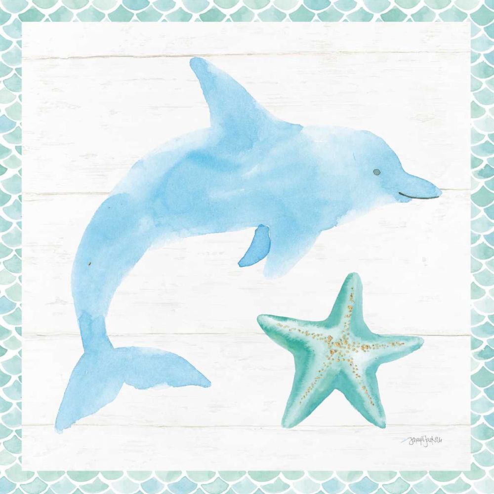Mermaid Friends VIII art print by Jenaya Jackson for $57.95 CAD