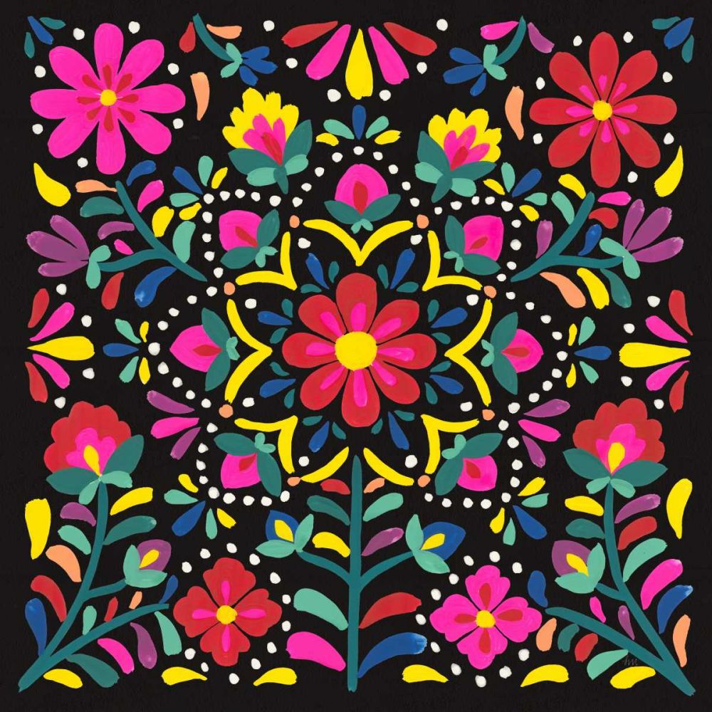 Floral Fiesta II art print by Laura Marshall for $57.95 CAD