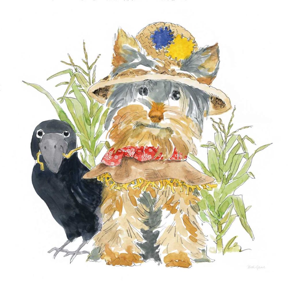 Halloween Pets IV art print by Beth Grove for $57.95 CAD