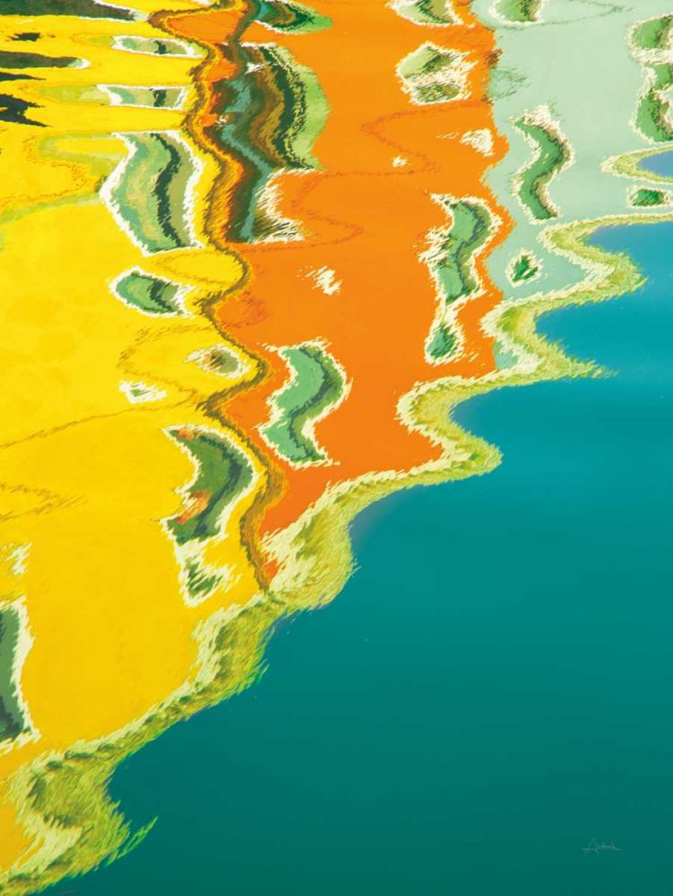 Reflections of Burano II art print by Aledanda for $57.95 CAD