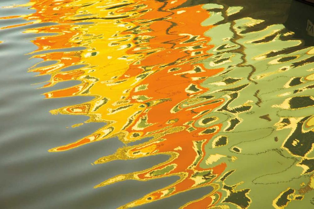Reflections of Burano III art print by Aledanda for $57.95 CAD