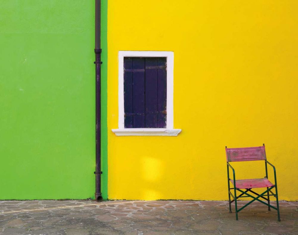 Windows of Burano II art print by Aledanda for $57.95 CAD
