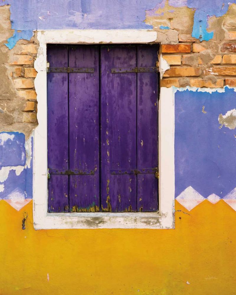 Windows of Burano IV art print by Aledanda for $57.95 CAD