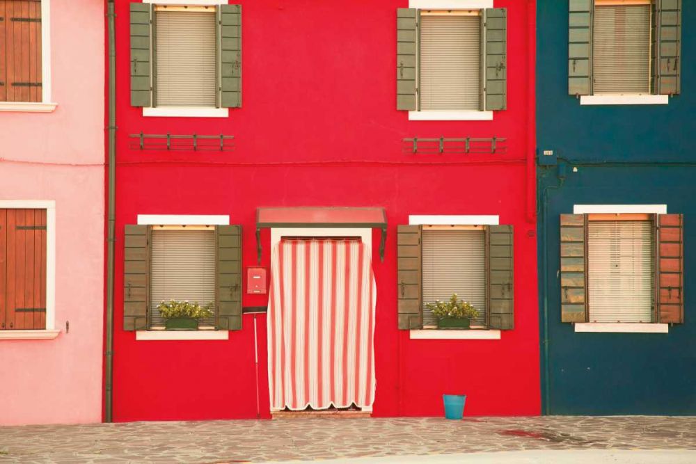 Windows of Burano VI art print by Aledanda for $57.95 CAD
