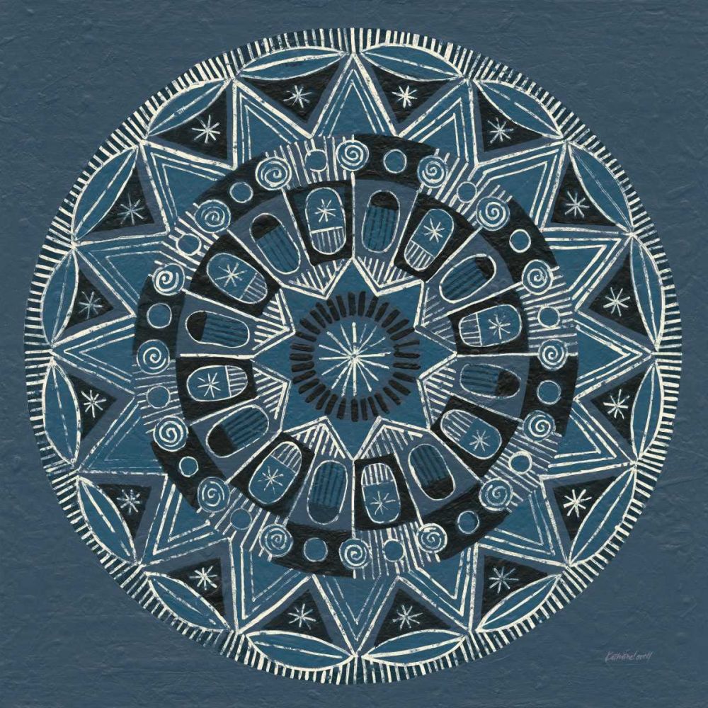 Adire I Cream art print by Kathrine Lovell for $57.95 CAD