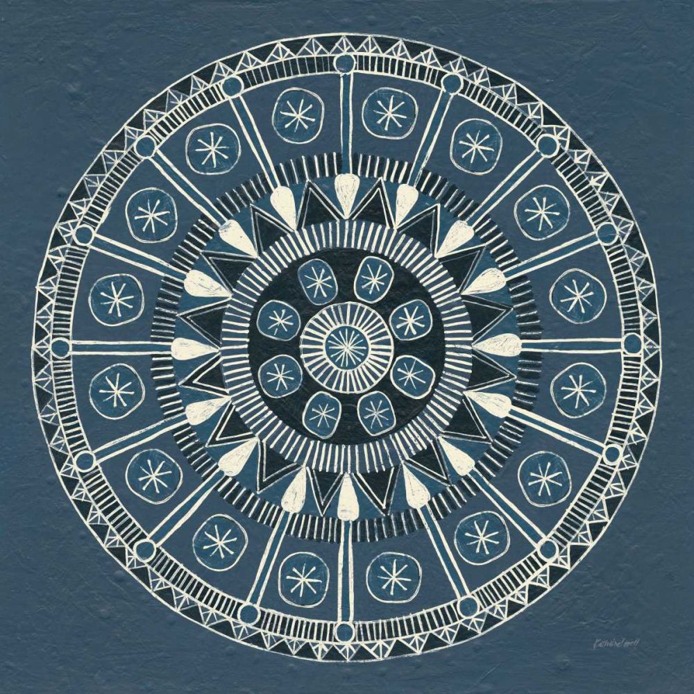 Adire III v2 Cream art print by Kathrine Lovell for $57.95 CAD