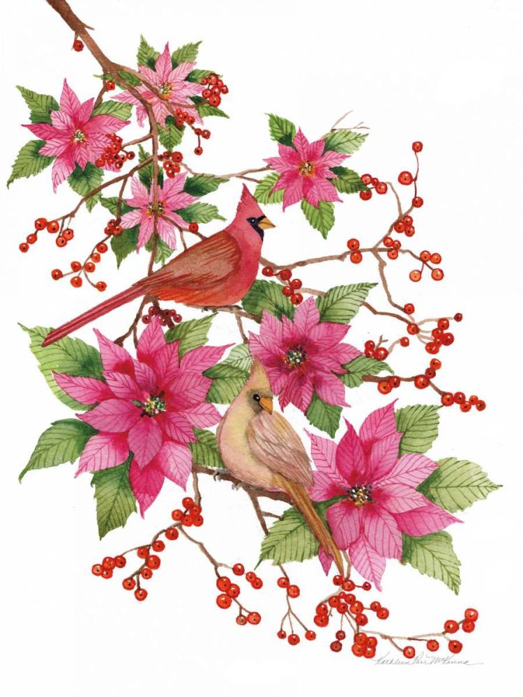 Holiday Happiness IV art print by Kathleen Parr McKenna for $57.95 CAD