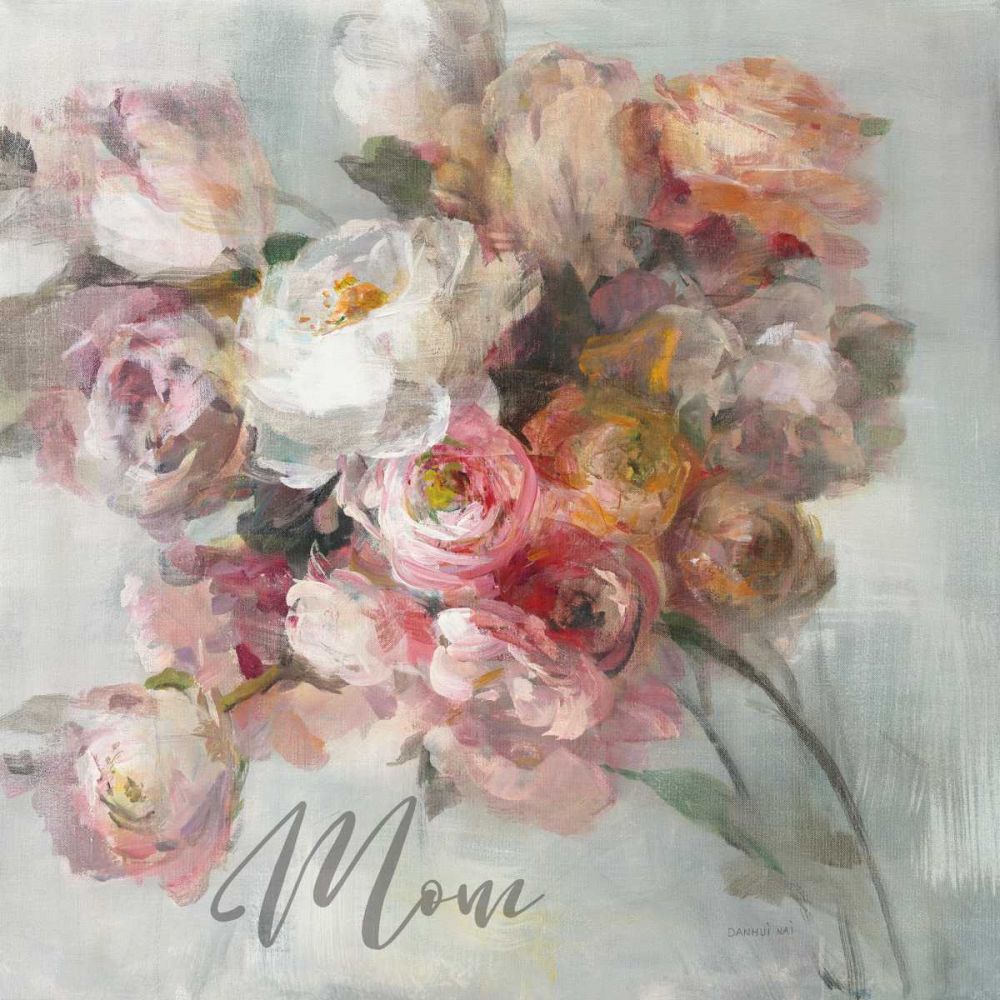 Blush Bouquet Mom art print by Danhui Nai for $57.95 CAD