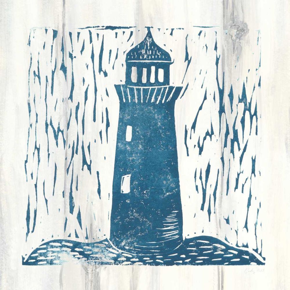 Nautical Collage I On White Wood art print by Courtney Prahl for $57.95 CAD