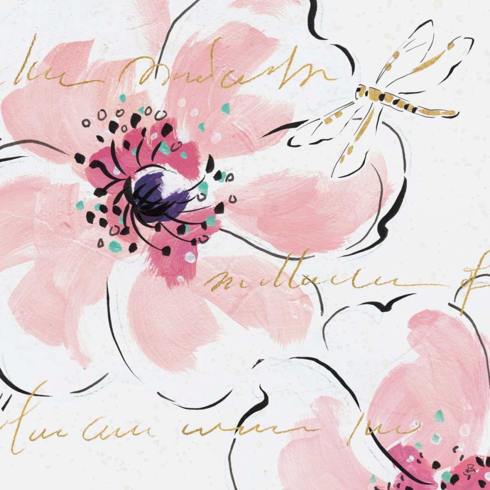 Simply Pink II art print by Daphne Brissonnet for $57.95 CAD