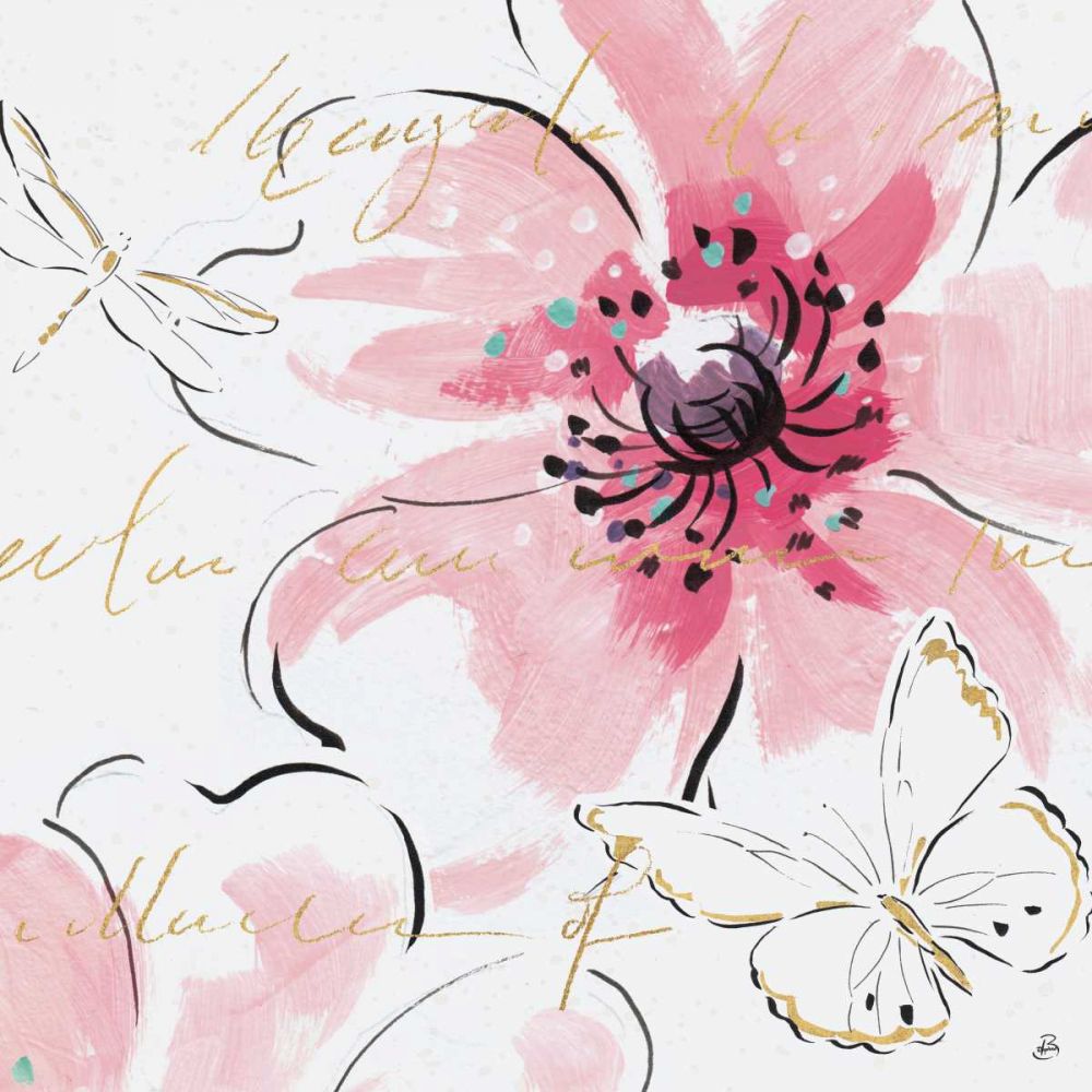 Simply Pink III art print by Daphne Brissonnet for $57.95 CAD