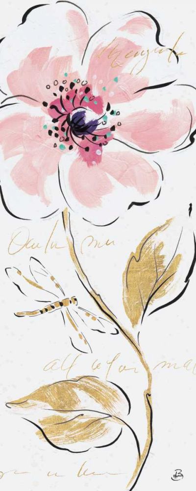 Simply Pink IV art print by Daphne Brissonnet for $57.95 CAD