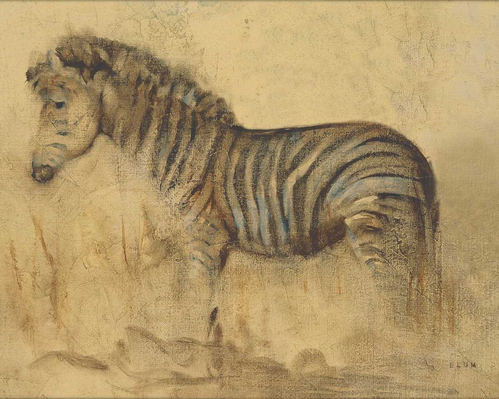 Global Zebra Light Crop art print by Cheri Blum for $57.95 CAD