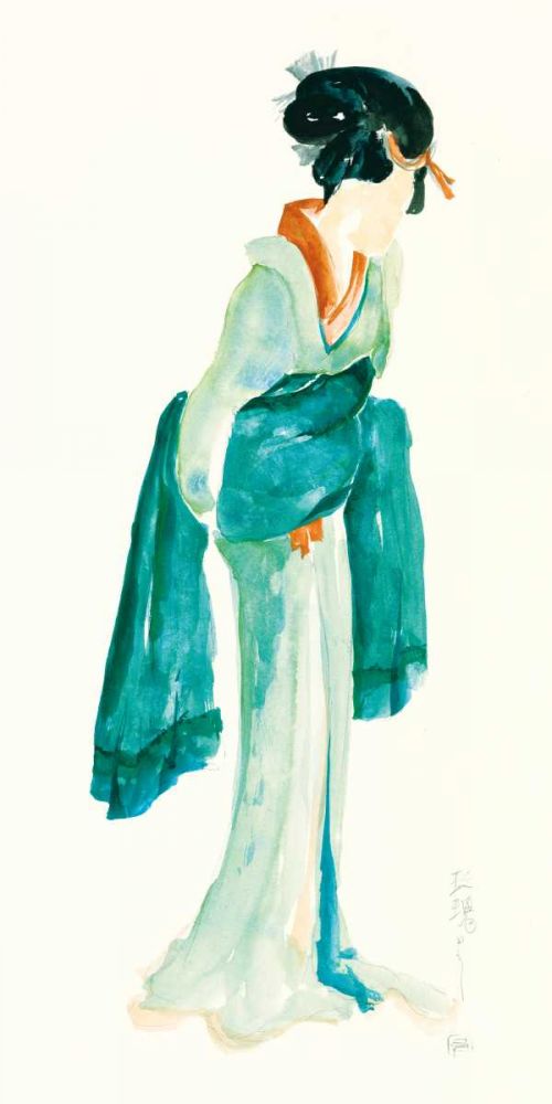 Geisha II Bright Crop art print by Chris Paschke for $57.95 CAD