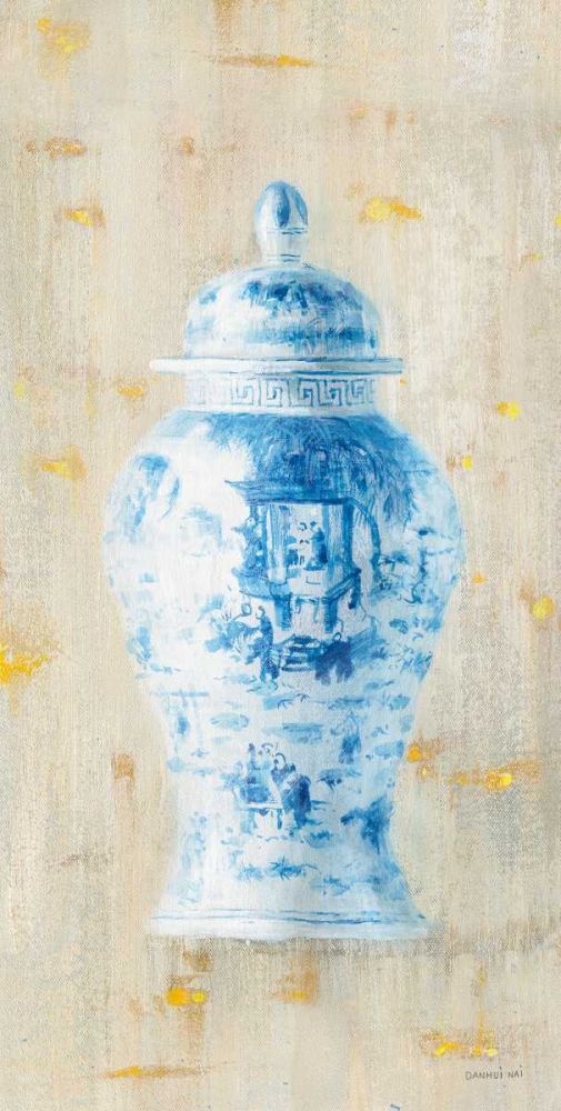 Ginger Jar II Light Crop art print by Danhui Nai for $57.95 CAD