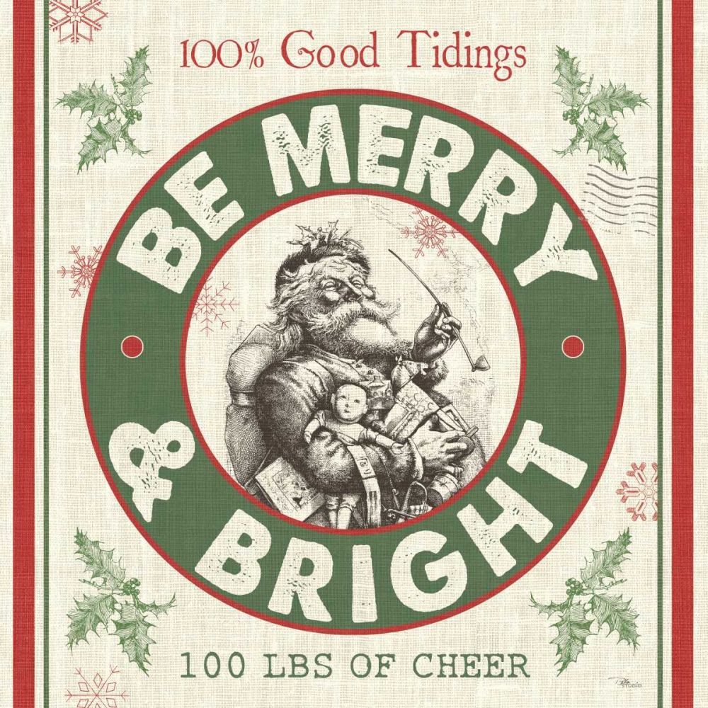 Farmhouse Holiday I art print by Pela Studio for $57.95 CAD