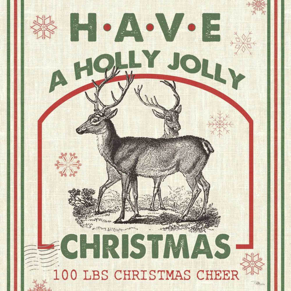 Farmhouse Holiday IV art print by Pela Studio for $57.95 CAD