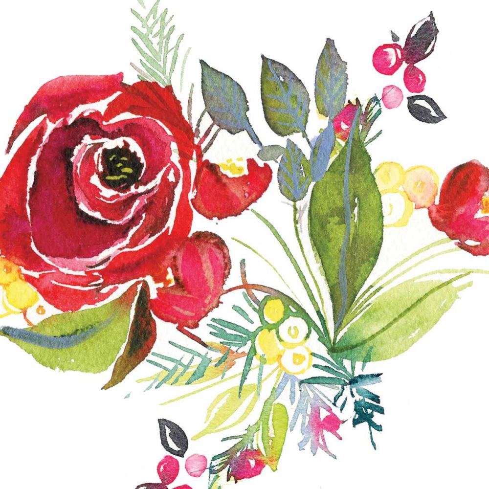 Scarlett O Christmas V art print by Kristy Rice for $57.95 CAD