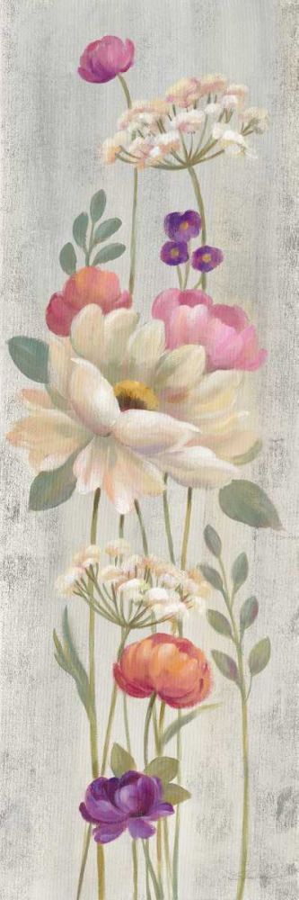 Retro Floral I art print by Silvia Vassileva for $57.95 CAD