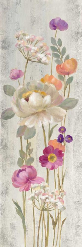 Retro Floral II art print by Silvia Vassileva for $57.95 CAD