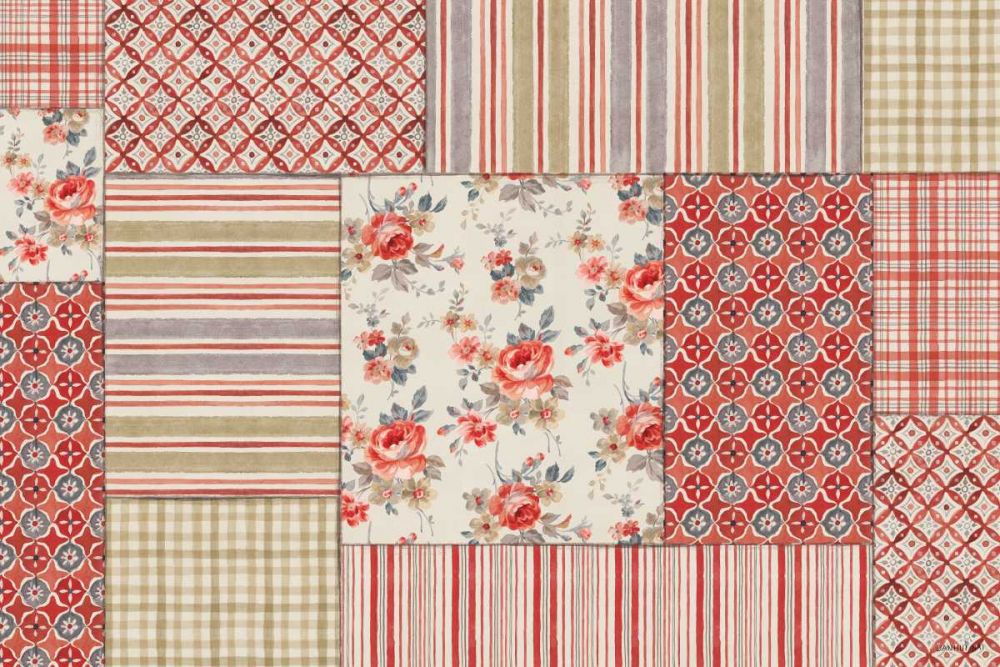 Farm Patchwork III art print by Danhui Nai for $57.95 CAD