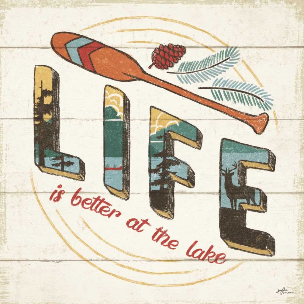 Vintage Lake III art print by Janelle Penner for $57.95 CAD