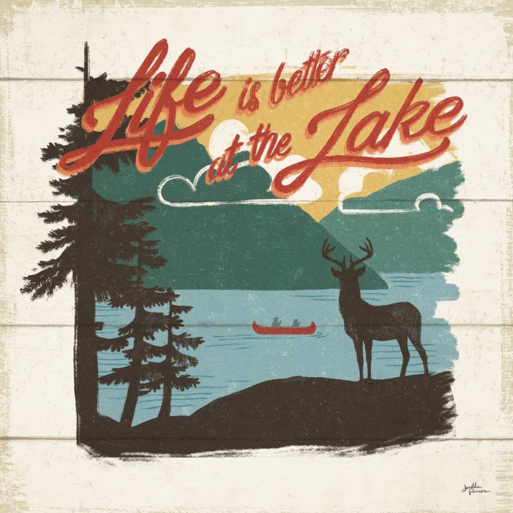 Vintage Lake IV art print by Janelle Penner for $57.95 CAD