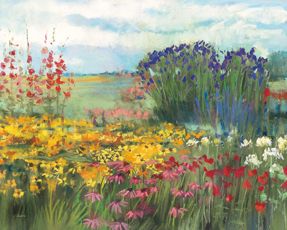 Garden Border art print by Carol Rowan for $57.95 CAD