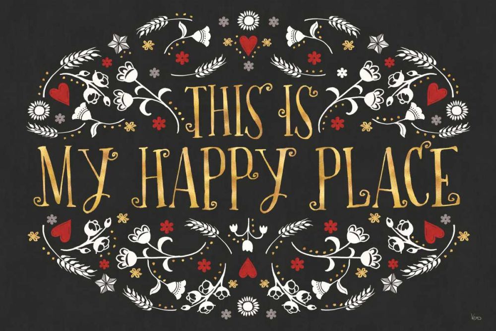 Otomi Farm I Black art print by Veronique Charron for $57.95 CAD