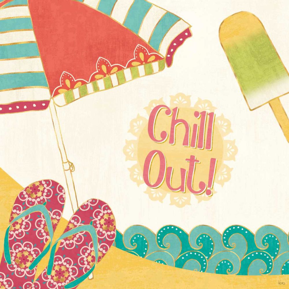 Fun in the Sun I art print by Veronique Charron for $57.95 CAD