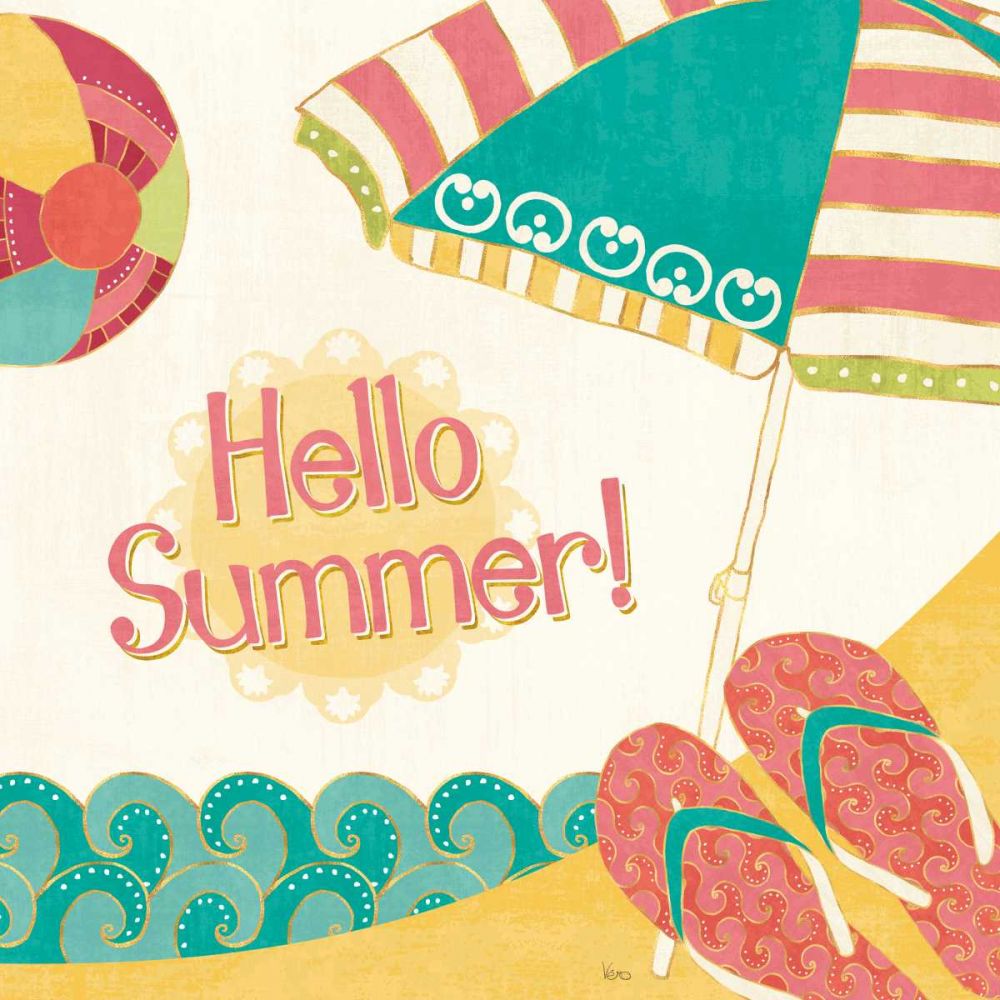 Fun in the Sun II art print by Veronique Charron for $57.95 CAD