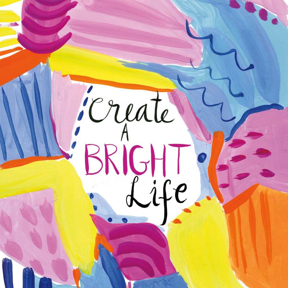 Abstract Affirmations II art print by Farida Zaman for $57.95 CAD