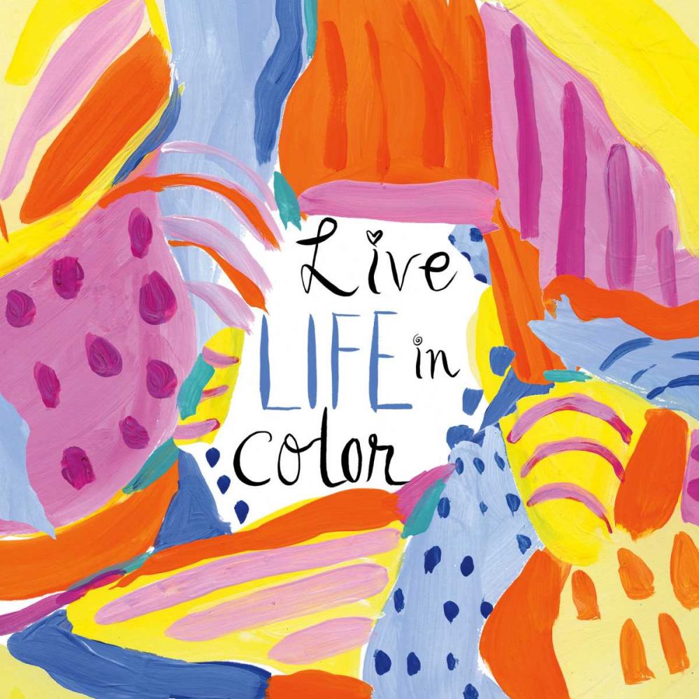 Abstract Affirmations III art print by Farida Zaman for $57.95 CAD
