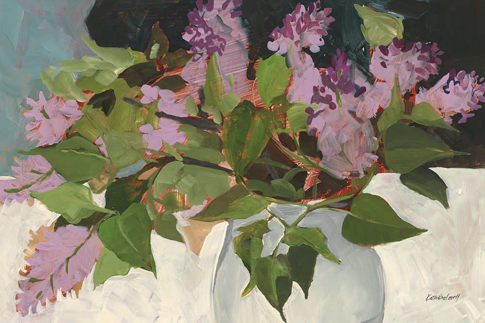 June Lilacs art print by Kathrine Lovell for $57.95 CAD