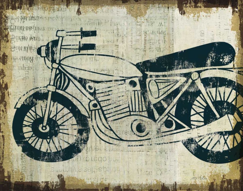 American Pop Moto art print by Michael Mullan for $57.95 CAD