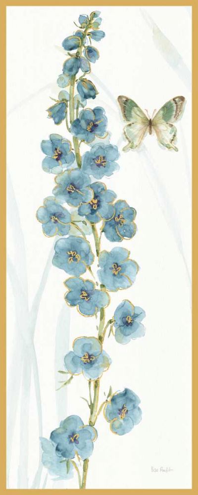 Rainbow Seeds Flowers VI Butterfly art print by Lisa Audit for $57.95 CAD