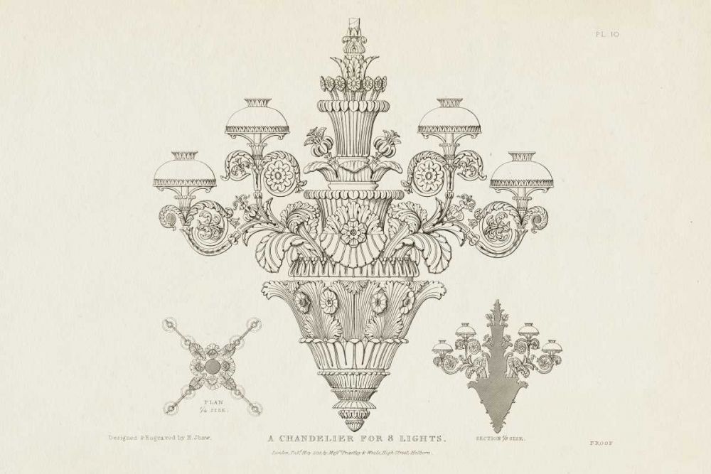 Ornamental Metal Work X Light art print by Wild Apple Portfolio for $57.95 CAD