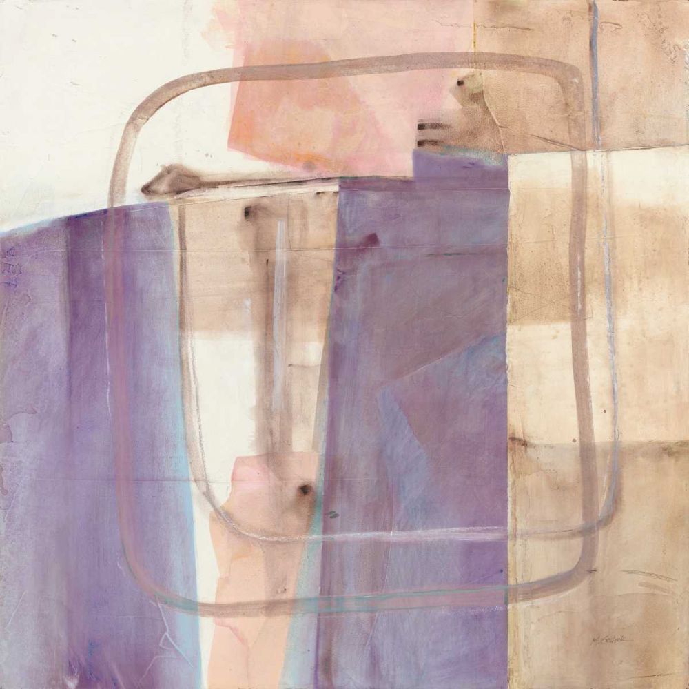 Passage I Blush Purple art print by Mike Schick for $57.95 CAD