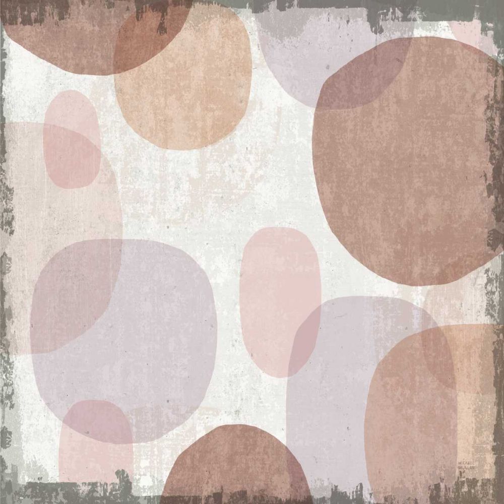 Blush Drips I art print by Michael Mullan for $57.95 CAD