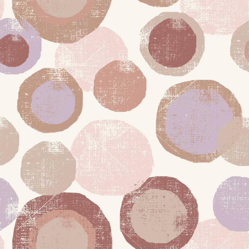 Circles Blush art print by Wild Apple Portfolio for $57.95 CAD