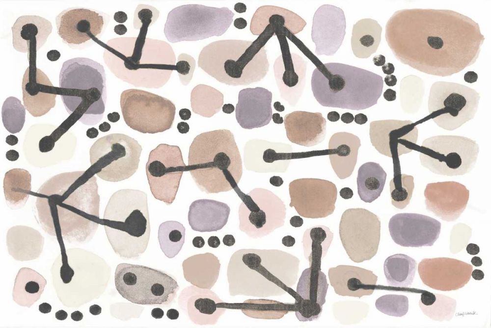 Mid Century I Blush art print by Cheryl Warrick for $57.95 CAD