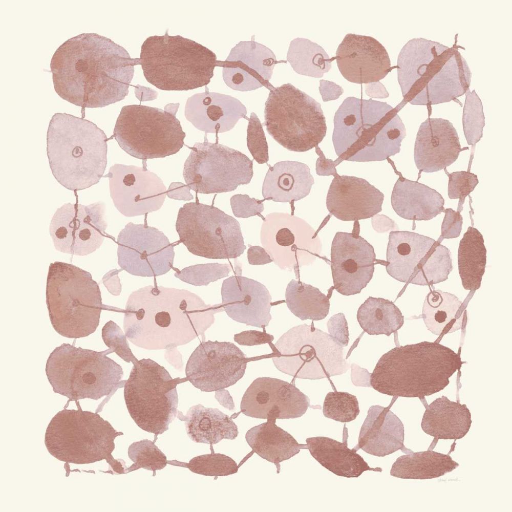 Mid Century IV Blush art print by Cheryl Warrick for $57.95 CAD