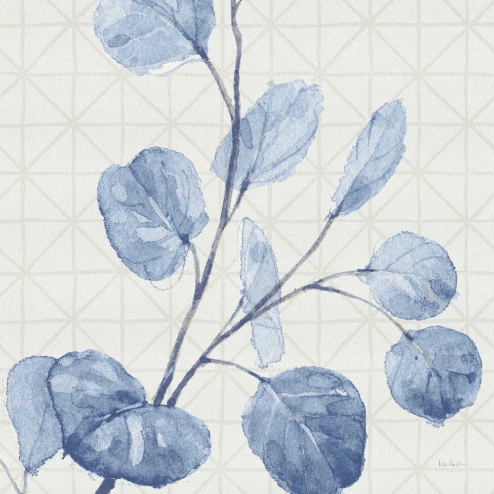 Mixed Greens LI Blue art print by Lisa Audit for $57.95 CAD