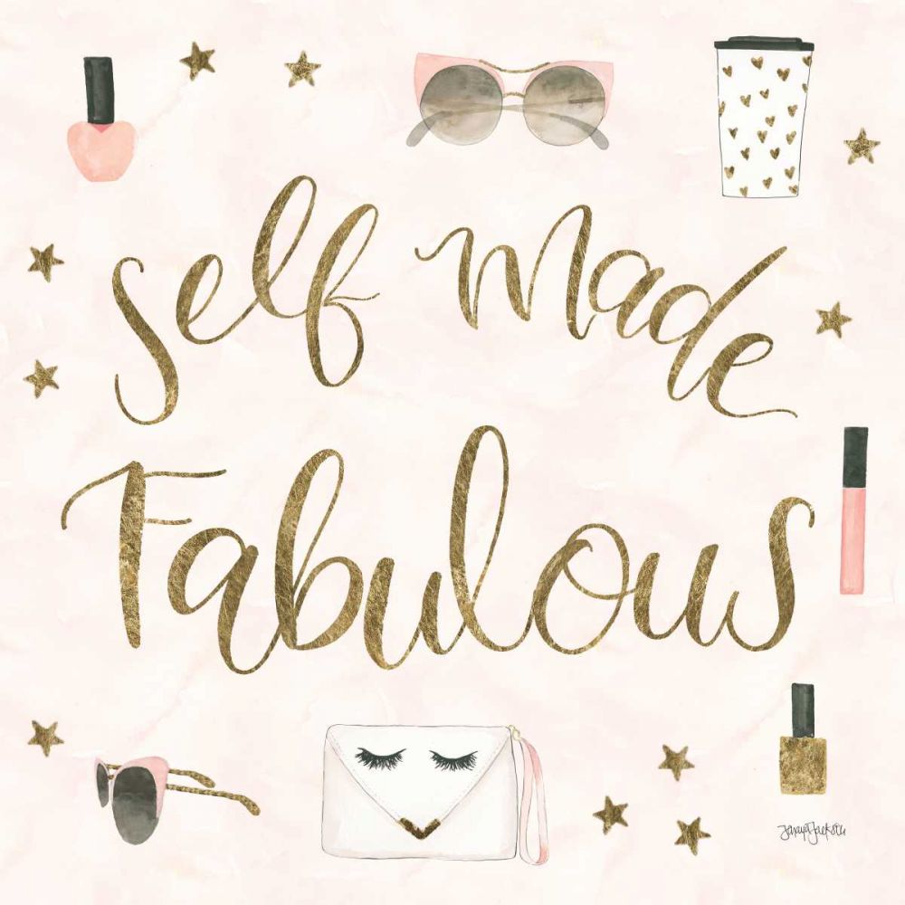 Boss Ladies VIII Pink art print by Jenaya Jackson for $57.95 CAD