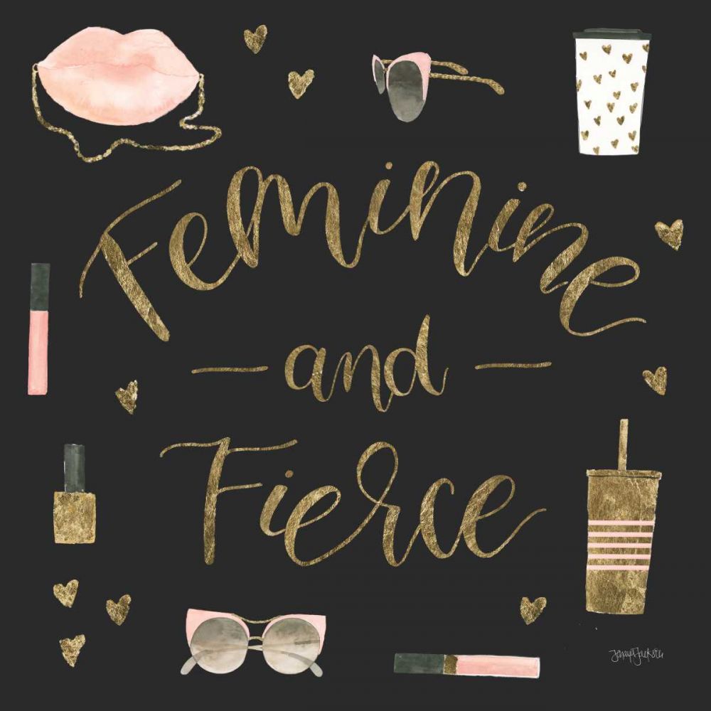 Boss Ladies VI Black art print by Jenaya Jackson for $57.95 CAD