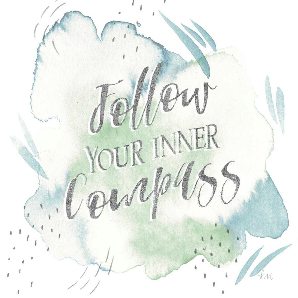Wonderful World VI Blue Green art print by Laura Marshall for $57.95 CAD
